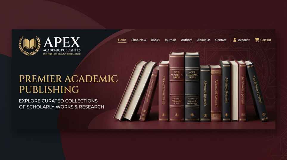 Apex Academic Publishers Store Banner